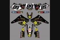 Kit adesivi compatibile con per SUZUKI RMZ 250 2019 - 2021 - MXPKAD13772