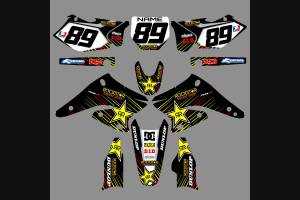 Sticker set compatible with per SUZUKI RMZ 250 2019 - 2021 - MXPKAD13772