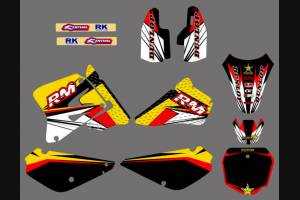 Kit Autocollants compatible avec per SUZUKI RM 85 2002 - 2021 - MXPKAD13690