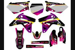 Kit Autocollants compatible avec per SUZUKI RMZ 450 2007 - MXPKAD13699