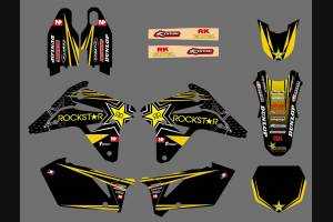 Kit Autocollants compatible avec per SUZUKI RMZ 450 2007 - MXPKAD13780