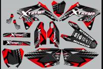 Sticker set compatible with per SUZUKI RMZ 450 2008 - 2017 - MXPKAD13700