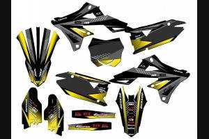 Kit de pegatinas compatible con per SUZUKI RMZ 450 2018 - 2021 - MXPKAD13783