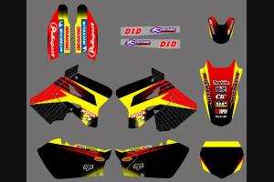 Kit de pegatinas compatible con per SUZUKI RM 125/250 2001 - 2008 - MXPKAD13788