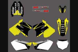 Kit Autocollants compatible avec per SUZUKI RM 125/250 2001 - 2008 - MXPKAD13788