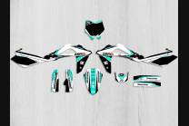 Kit adesivi compatibile con per HUSQVARNA TC 125/250 - FC 250/350/450 2006 - 2007 - MXPKAD13637