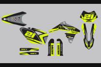 Sticker set compatible with per SUZUKI RM 50 VALENTI 2013 - 2016 - MXPKAD13802