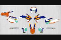 Kit de pegatinas compatible con per KTM EXC EXC-F 125 200 250 300 350 450 2016 - MXPKAD13816