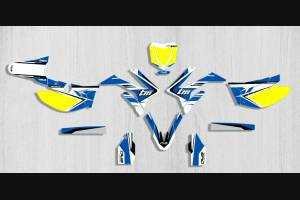 Kit Autocollants compatible avec per TM 4T SMX/SMR 450/300 2015 -2019 - MXPKAD13833