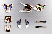 Kit de pegatinas compatible con per POLINI XP4 2007 - 2017 - MXPKAD13614