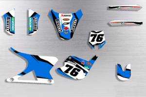 Sticker set compatible with per POLINI XP4 2007 - 2017 - MXPKAD13843