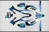 Kit Autocollants compatible avec per TM 85 JUNIOR 2016 - 2018 - MXPKAD13828