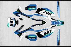 Sticker set compatible with per TM 85 JUNIOR 2016 - 2018 - MXPKAD13828