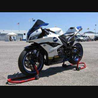 Lackierte Straße Verkleidung auf ABS kompatibel mit Honda CBR 600 RR 2007 - 2008 - MXPCAV2004