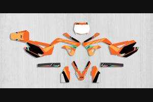 Kit Autocollants compatible avec per TM 4T SMX/SMR 450/300 2008 - 2014 - MXPKAD13832