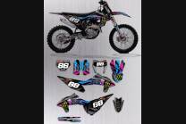 Kit de pegatinas compatible con per KTM EXC EXC-F 125 200 250 300 350 450 2020 - 2021 - MXPKAD13811
