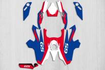 Kit de pegatinas compatible con per BMW G450X 2008 - 2011 - MXPKAD13595