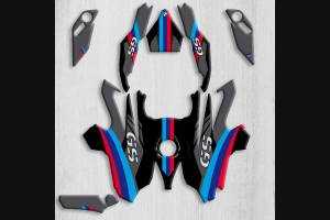 Sticker set compatible with per BMW G450X 2008 - 2011 - MXPKAD13857