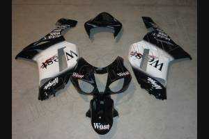 Painted street fairings in abs compatible with Kawasaki ZX6R 2007 - 2008 - MXPCAV2006