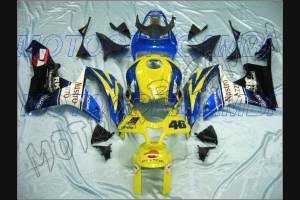 Lackierte Straße Verkleidung auf ABS kompatibel mit Honda CBR 600 RR 2007 - 2008 - MXPCAV2010