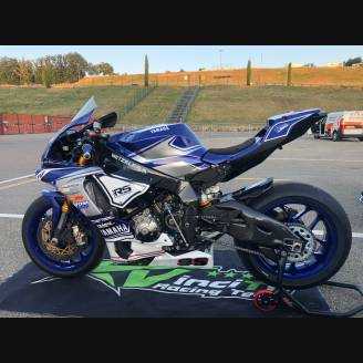 Lackierte Rennverkleidung Yamaha R1 2020 - 2021 - MXPCRV13869