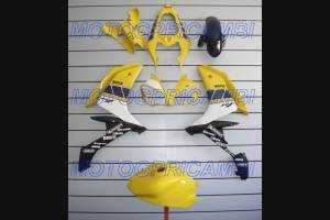 Lackierte Straße Verkleidung auf ABS kompatibel mit Yamaha R1 2007 - 2008 - MXPCAV2016