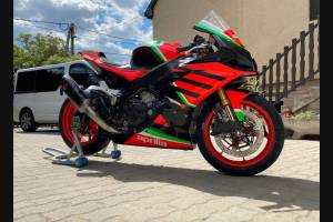 Lackierte Rennverkleidung Aprilia RSV4 2015 - 2020 + Schrauben, Schnellverschlüsse - MXPCRV11850