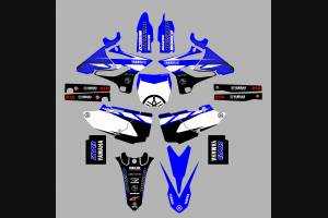 Aufkleber Satz kompatibel mit per YAMAHA YZ 125/250 2015 - 2021 - MXPKAD13673