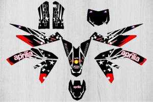 Sticker set compatible with Aprilia RSV4 2015 - 2020 - MXPKAD13201