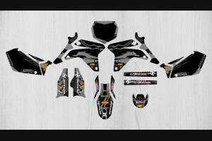 Sticker set compatible with per SUZUKI RMZ 450 2005 - 2006 - MXPKAD13777