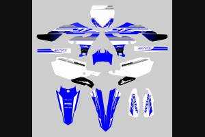 Aufkleber Satz kompatibel mit per YAMAHA YZF 450 2018 - 2021 - MXPKAD13566