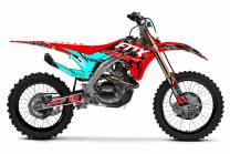 Aufkleber Satz kompatibel mit per Honda CRF 450 2017 - 2018 - MXPKAD13265 2