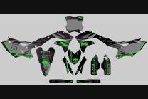 Aufkleber Satz kompatibel mit per KAWASAKI KXF 450 2016 - 2018 - MXPKAD13665 2