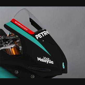 Lackierte Rennverkleidung Aprilia RSV4 2015 - 2020 + Schrauben, Schnellverschlüsse - MXPCRV13948