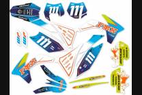 Kit adesivi compatibile con per KTM EXC EXC-F 125 200 250 350 450 2012 - 2013 - MXPKAD13435