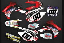 Kit Autocollants compatible avec per Honda CRF 450 2013 - 2016 - MXPKAD13969