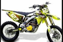 Aufkleber Satz kompatibel mit per SUZUKI RMZ 450 2008 - 2017 - MXPKAD13782 2