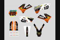 Kit adesivi compatibile con per KTM SX 125 200 250 300 350 450 2004 2006 - MXPKAD14012