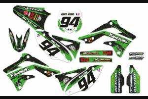 Sticker set compatible with per KAWASAKI KXF 450 2012 - 2015 - MXPKAD13756