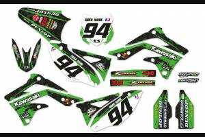 Sticker set compatible with per KAWASAKI KXF 450 2012 - 2015 - MXPKAD14035
