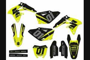 Kit adesivi compatibile con per SUZUKI RMZ 450 2008 - 2017 - MXPKAD14037