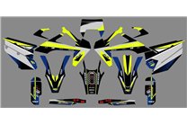 Kit Autocollants compatible avec per HUSQVARNA TE 150/250/300 FE 250/350/450/501 2020 - 2021 - MXPKAD13645
