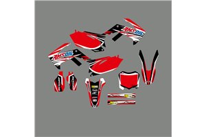 Kit Autocollants compatible avec per Honda CRF 450 2009 - 2012 - MXPKAD14064