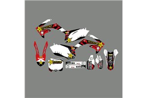 Kit Autocollants compatible avec per Honda CRF 450 2009 - 2012 - MXPKAD14065