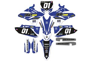 Aufkleber Satz kompatibel mit per YAMAHA YZ 125/250 2015 - 2021 - MXPKAD14068