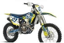 Kit de pegatinas compatible con per HUSQVARNA TE 150/250/300 FE 250/350/450/501 2020 - 2021 - MXPKAD14081 2
