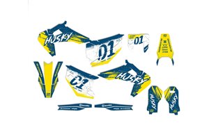 Kit Autocollants compatible avec per HUSQVARNA TE 150/250/300 FE 250/350/450/501 2020 - 2021 - MXPKAD14081