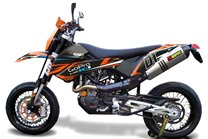 Aufkleber Satz kompatibel mit per KTM 690 SMC 2008-2011 - MXPKAD14087 2