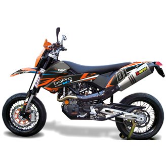 Kit adesivi compatibile con per KTM 690 SMC 2008-2011 - MXPKAD14087