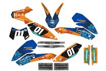 Aufkleber Satz kompatibel mit per KTM 690 SMC 2008-2011 - MXPKAD14089